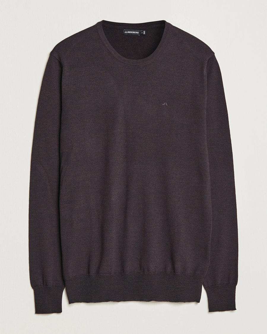 Herren | Pullover | J.Lindeberg | Lyle True Merino Crew Neck Pullover Delicioso