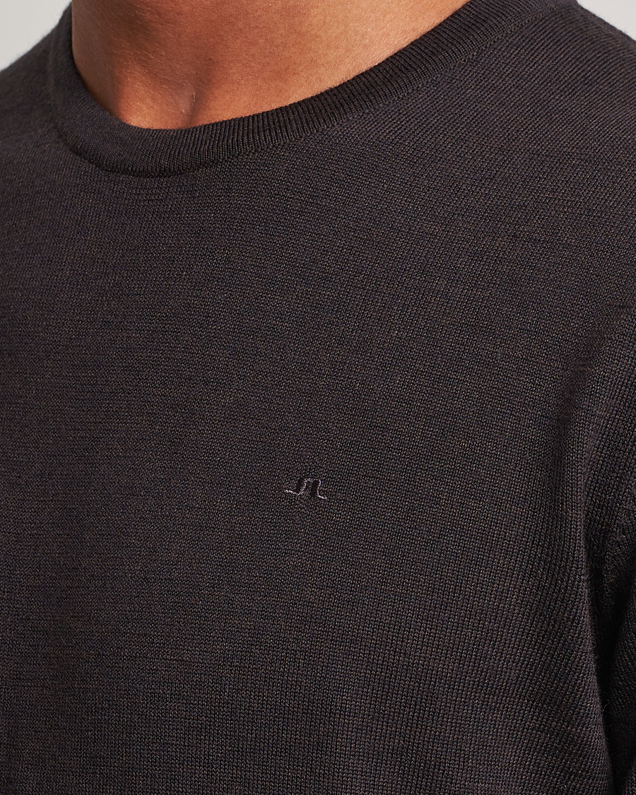 Herren | Pullover | J.Lindeberg | Lyle True Merino Crew Neck Pullover Delicioso