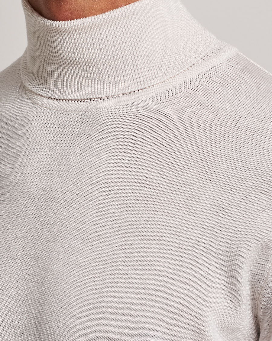 Herren | Pullover | J.Lindeberg | Lyd True Merino Polo Cloud White