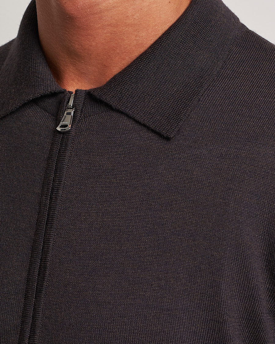 Herren | Pullover | J.Lindeberg | Nyle True Merino Zip Cardigan Delicioso