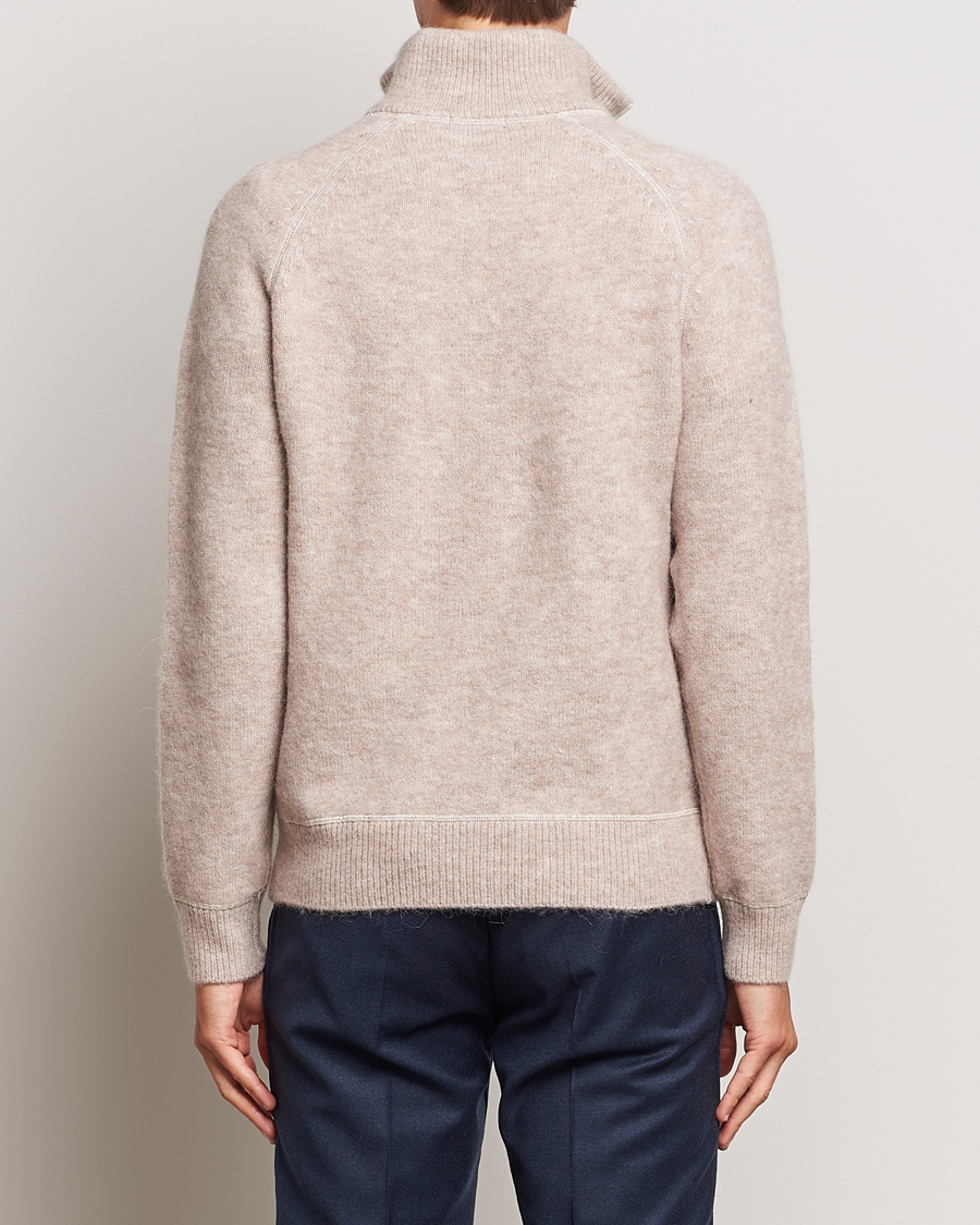 Herren | Pullover | J.Lindeberg | Wilton Half Zip Sweater Oyster Grey