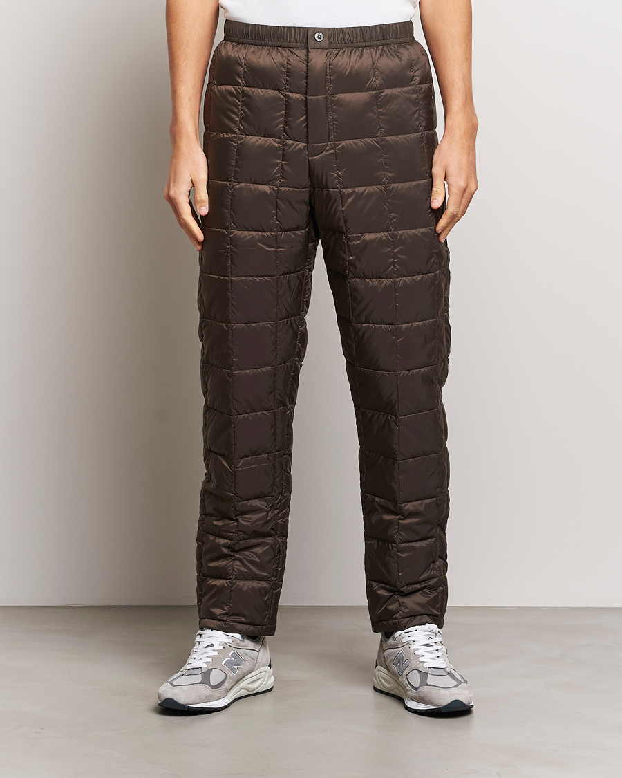 Herren | Hosen | TAION | Regular Straight Down Pants Dark Choco