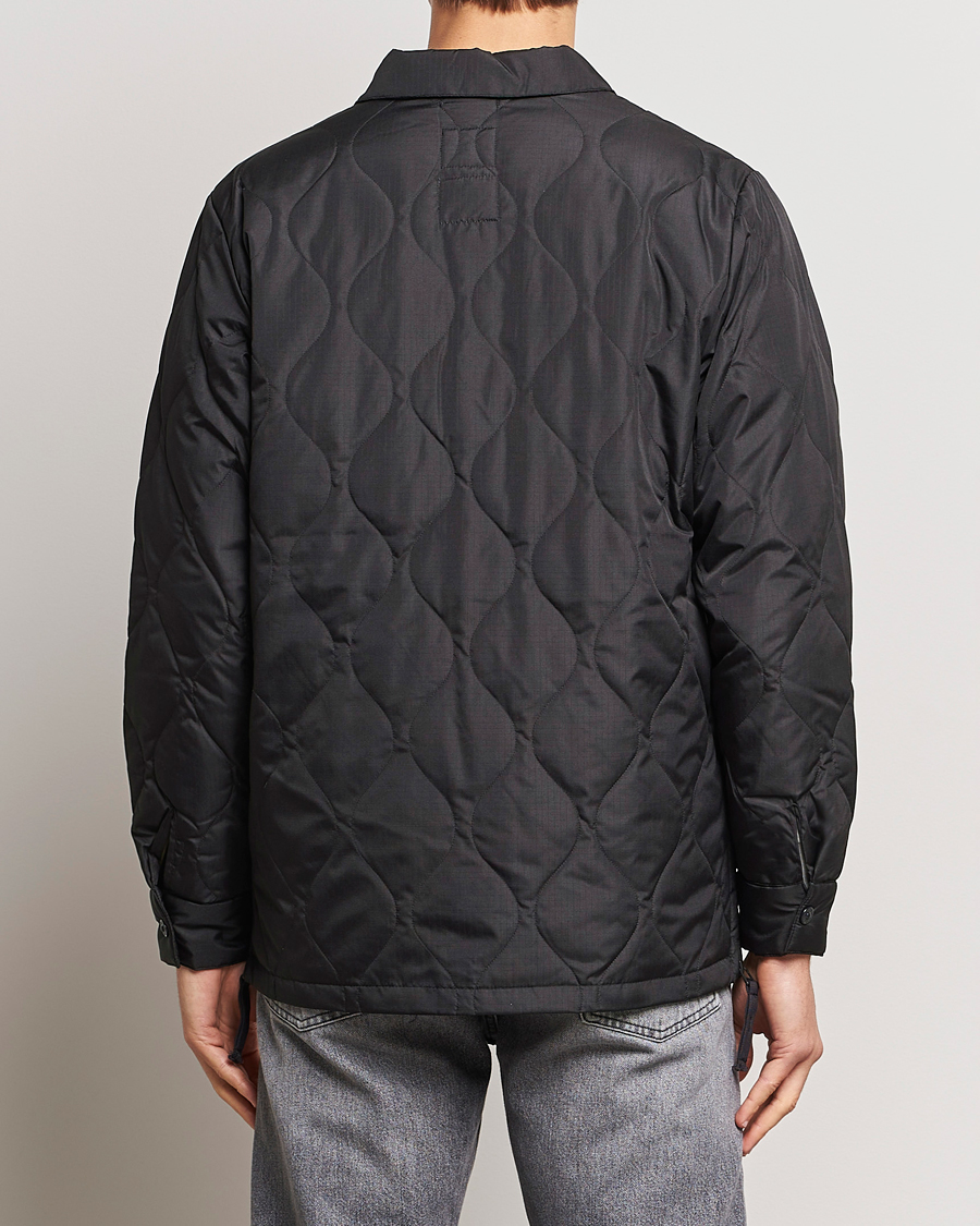 Herren | Jacken | TAION | Padded Military CPO Shirt Jacket Black