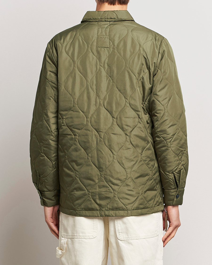 Herren | Jacken | TAION | Padded Military CPO Shirt Jacket Dark Olive