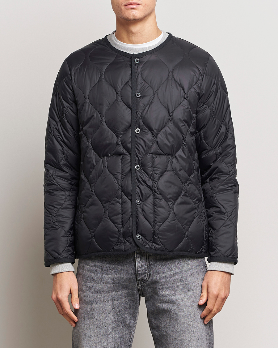 Herren | Jacken | TAION | Military Crew Neck Down Jacket Black