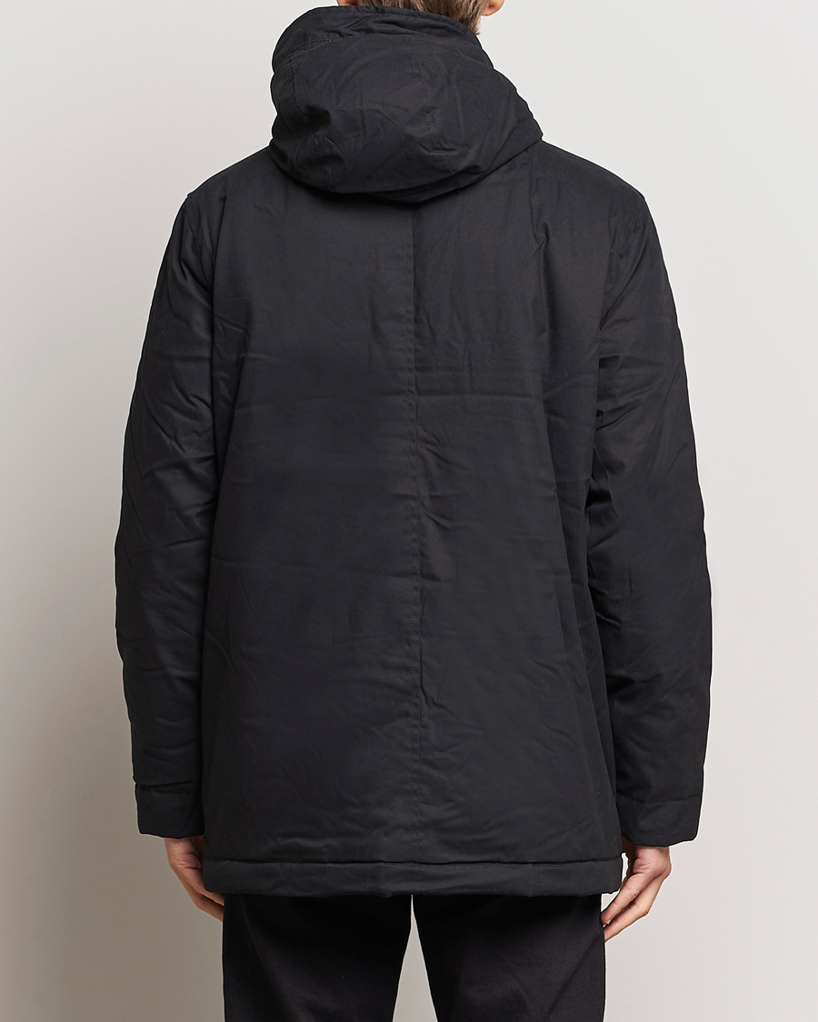 Herren | Jacken | Lyle & Scott | Micro Fleece Parka Jet Black