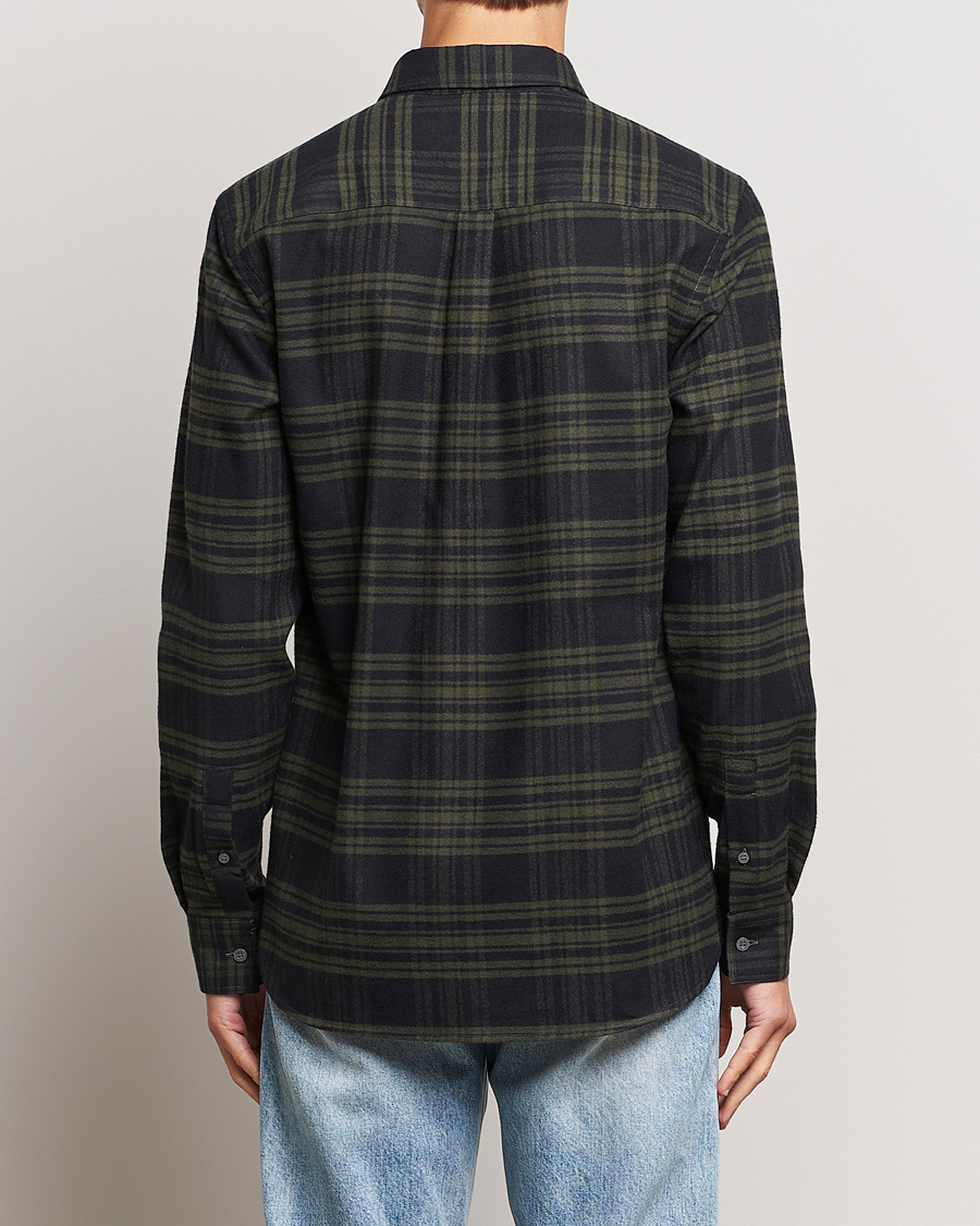 Herren | Hemden | Lyle & Scott | Checked Flannel Button Down Shirt Mountain Moss