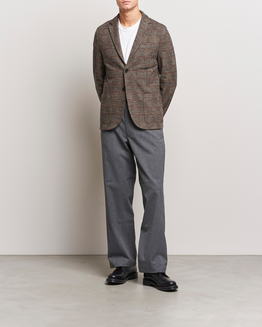 Herren | Sakkos | Harris Wharf London | Two Buttoned Loro Piana Wool Blazer Brown