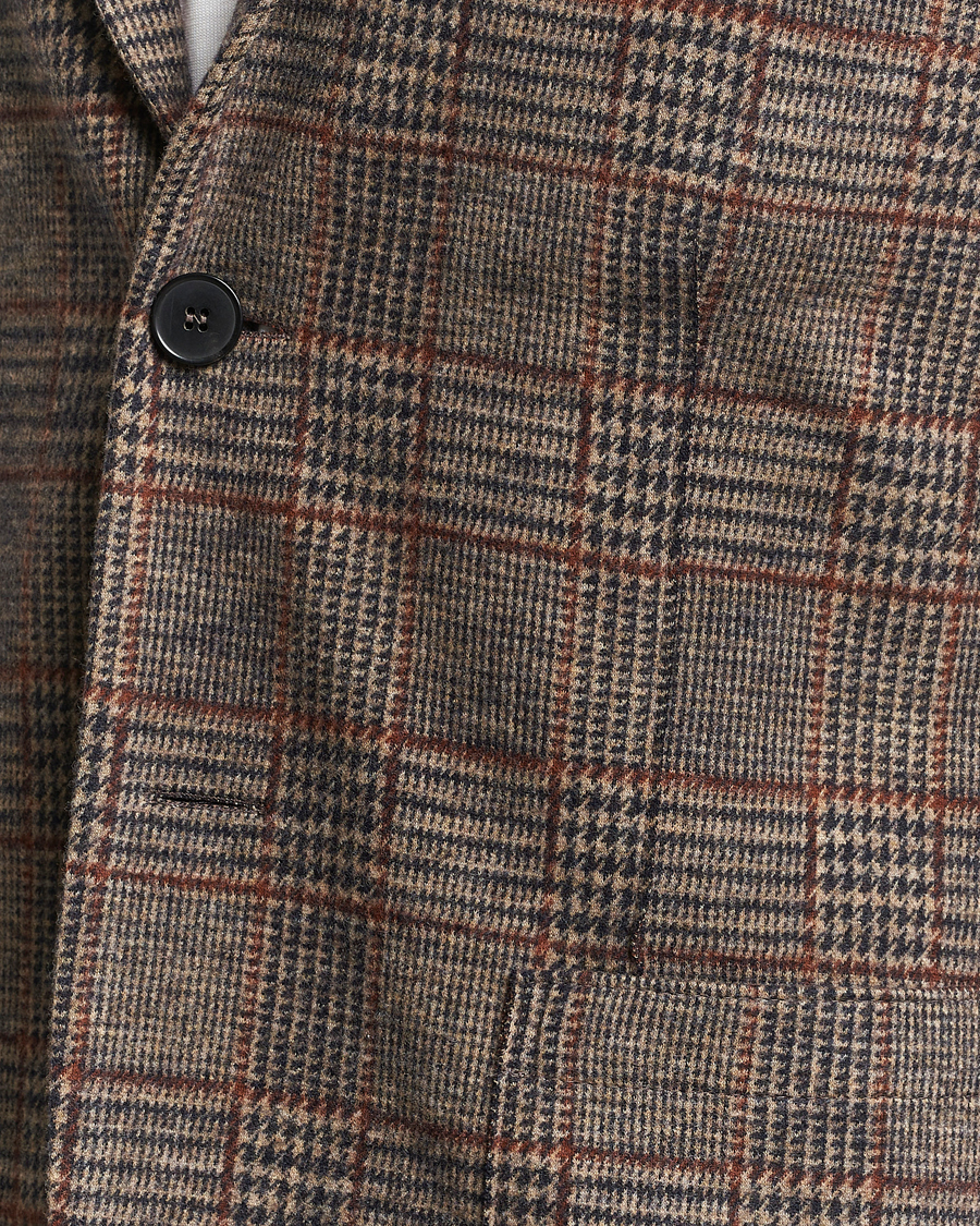 Herren | Sakkos | Harris Wharf London | Two Buttoned Loro Piana Wool Blazer Brown