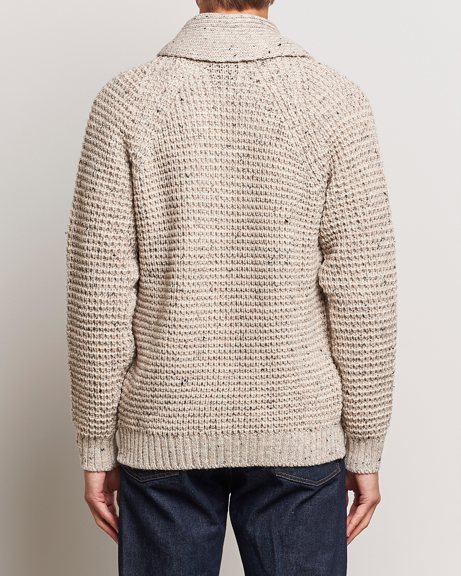 Herren | Pullover | Peregrine | Waffle Wool Shawl Cardigan Skiddaw