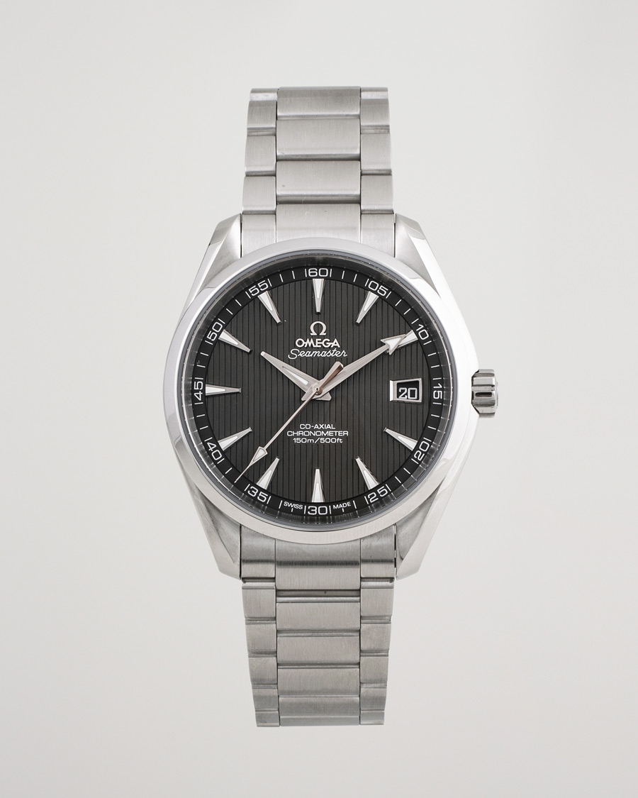 Herren | Omega Pre-Owned Seamaster Aqua Terra 231.13.42.21.06.001 Steel Grey | Omega Pre-Owned | Seamaster Aqua Terra 231.13.42.21.06.001 Steel Grey