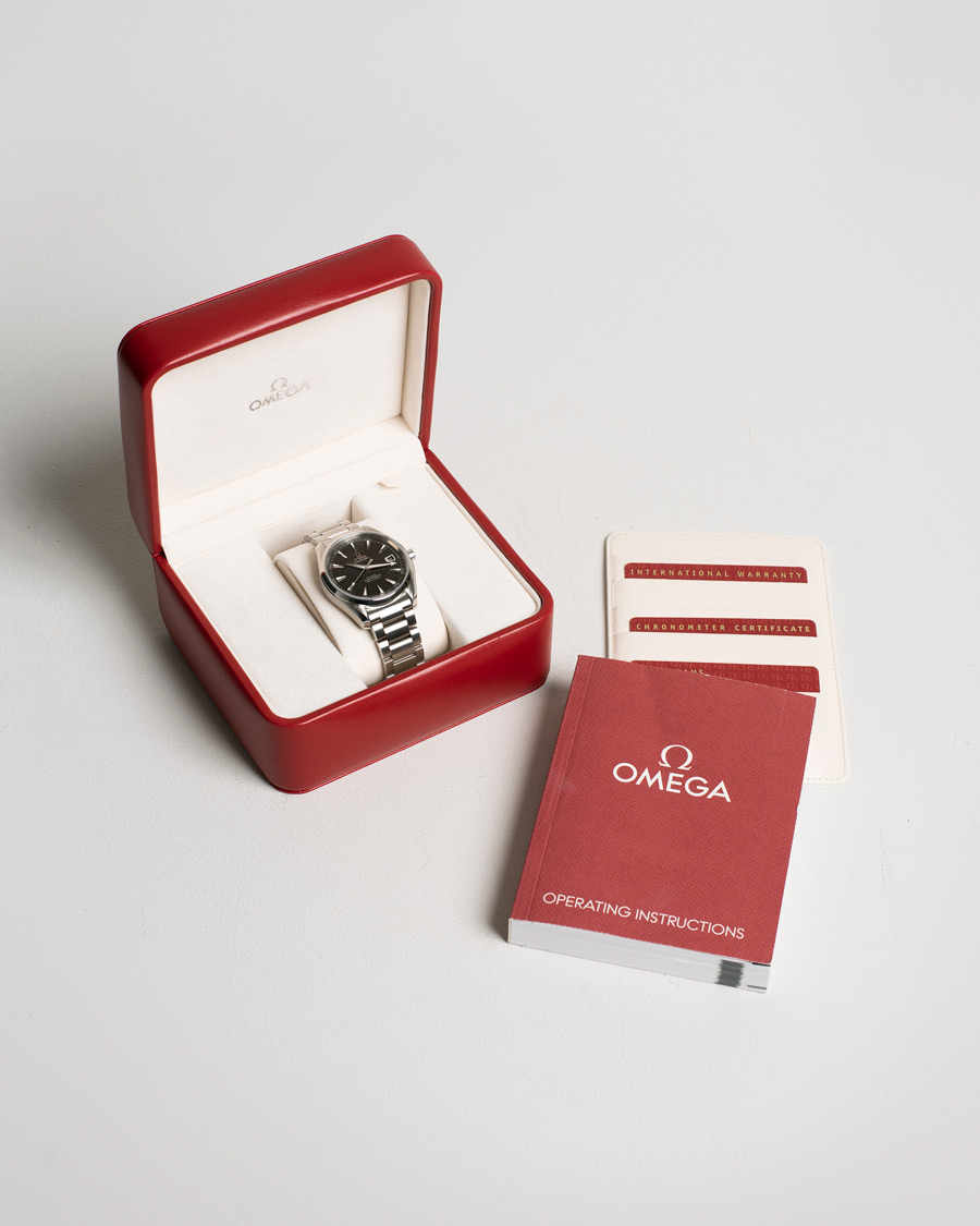 Herren | Omega Pre-Owned Seamaster Aqua Terra 231.13.42.21.06.001 Steel Grey | Omega Pre-Owned | Seamaster Aqua Terra 231.13.42.21.06.001 Steel Grey