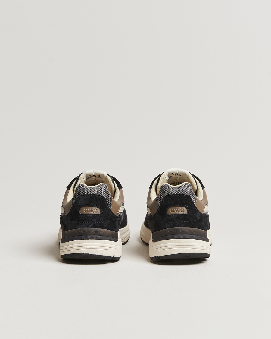 Herren | Stepney Workers Club Amiel S-Strike Suede Sneaker Black/Grey | Stepney Workers Club | Amiel S-Strike Suede Sneaker Black/Grey