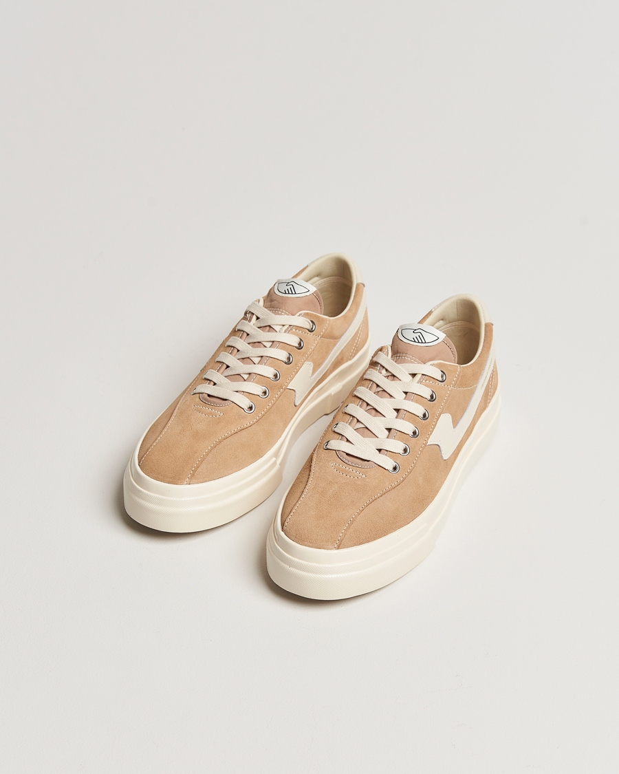 Herren | Stepney Workers Club Dellow S-Strike Suede Sneaker Earth/Ecru | Stepney Workers Club | Dellow S-Strike Suede Sneaker Earth/Ecru