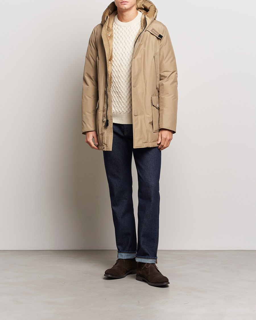Herren | Jacken | Woolrich | Arctic Parka No Fur Elmwood Brown