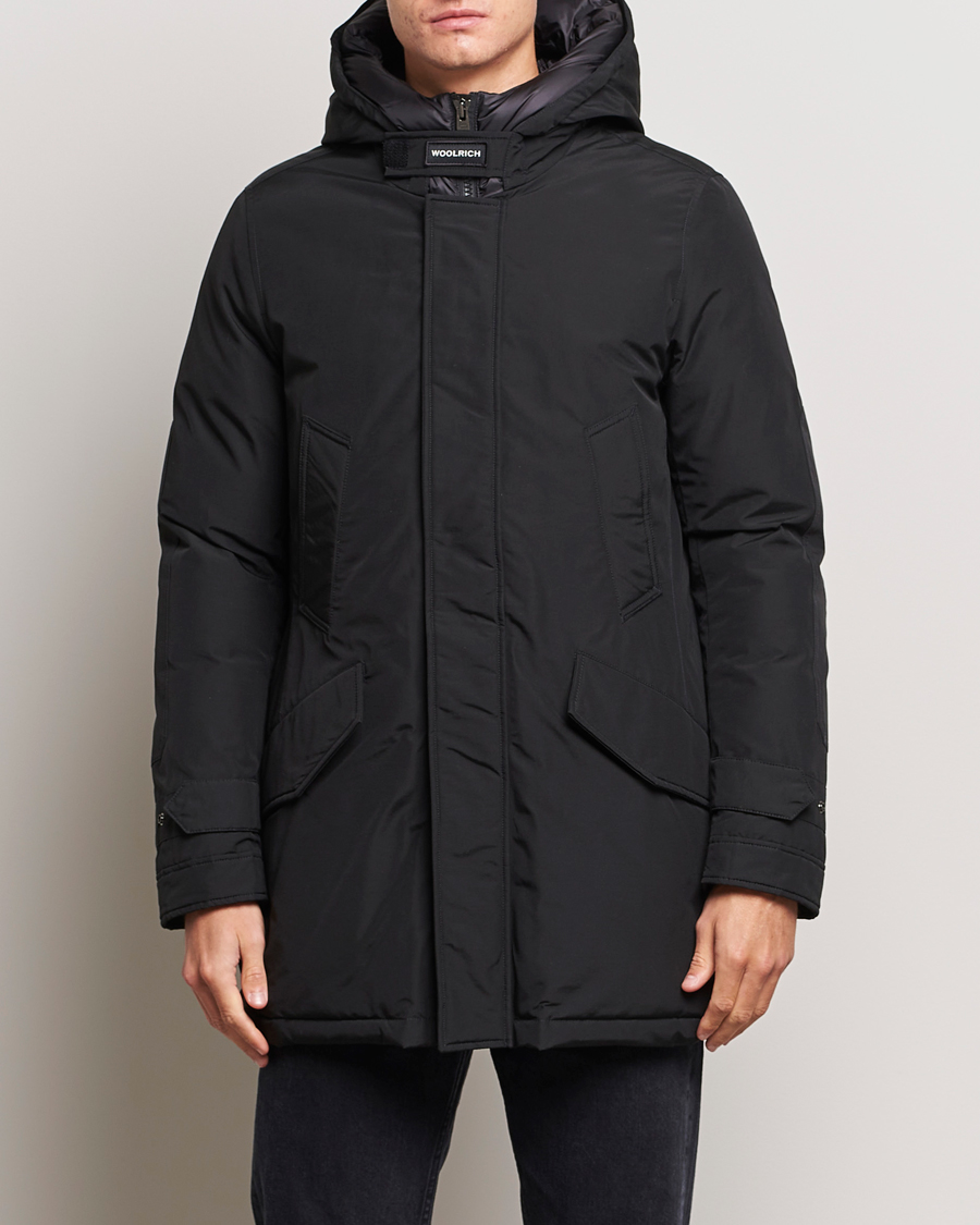 Herren | Jacken | Woolrich | Polar High Collar Parka Black