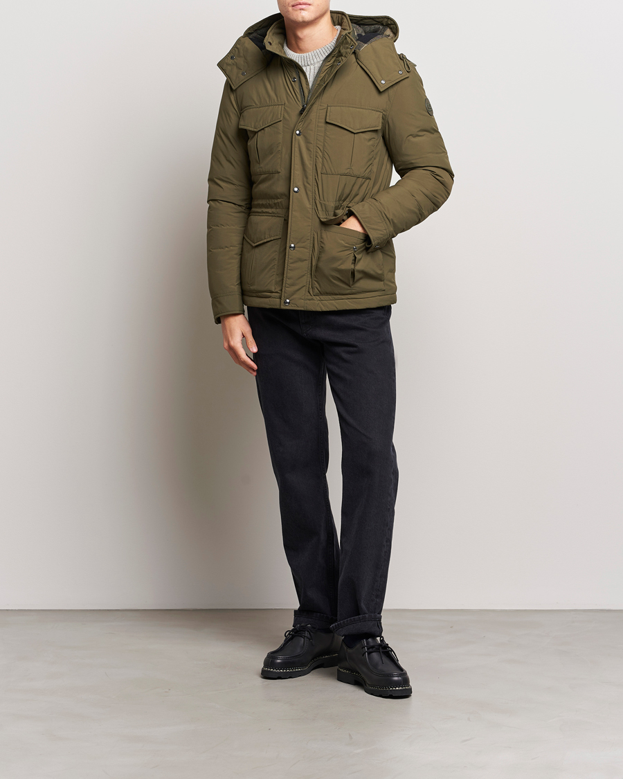 Herren | Jacken | Woolrich | Aleutian Padded Field Jacket Dark Green