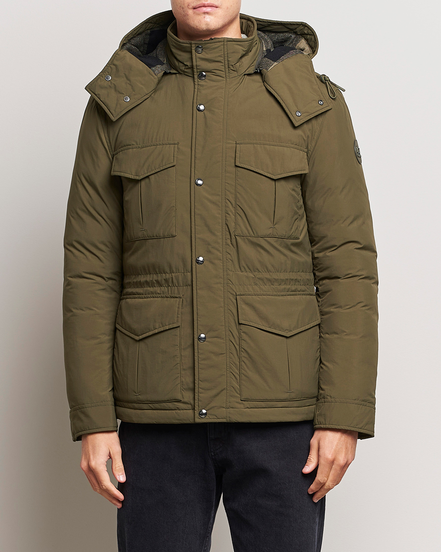 Herren | Jacken | Woolrich | Aleutian Padded Field Jacket Dark Green