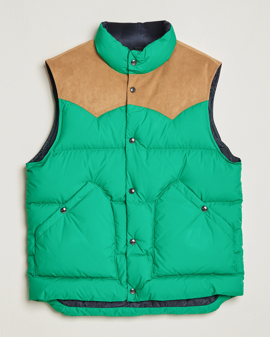 Herren | Jacken | Woolrich | Western Down Vest Kelly Green