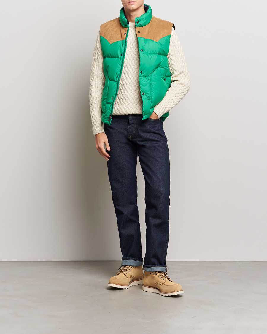 Herren | Jacken | Woolrich | Western Down Vest Kelly Green
