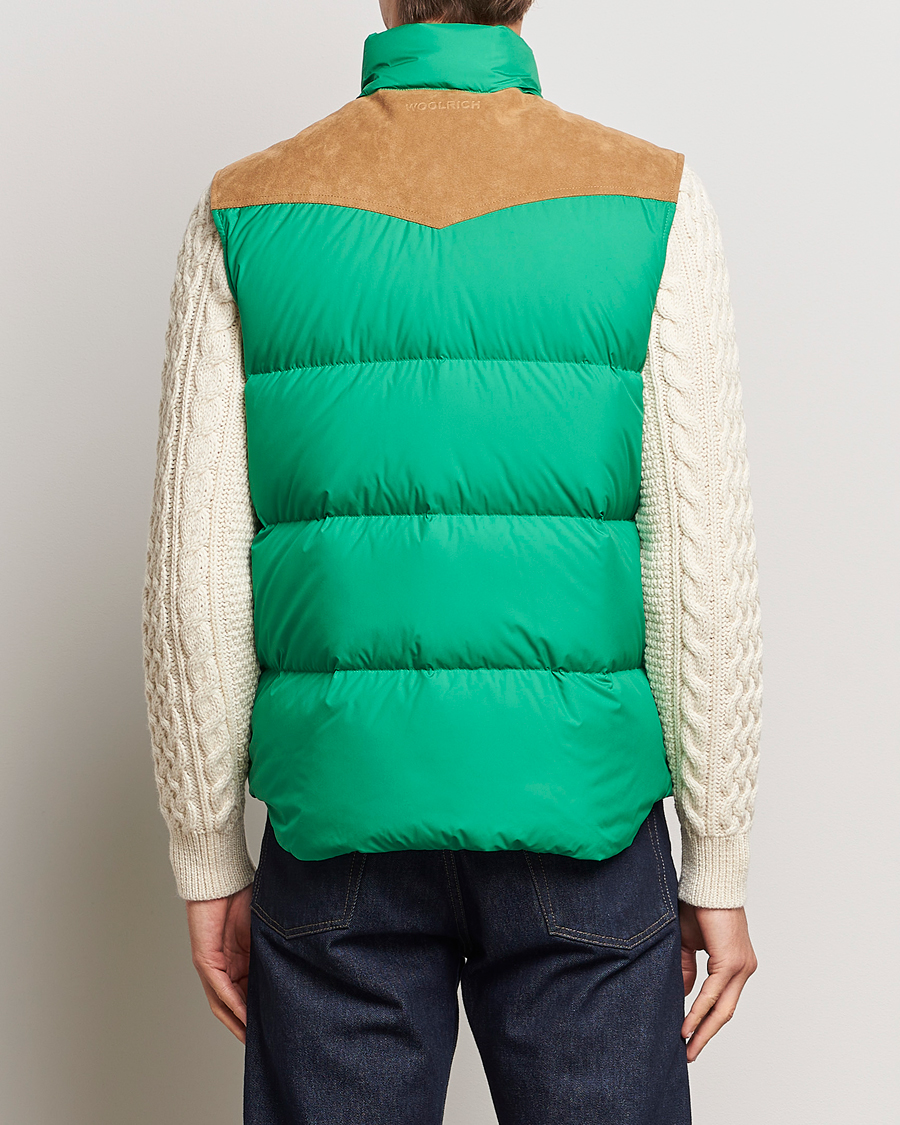 Herren | Jacken | Woolrich | Western Down Vest Kelly Green