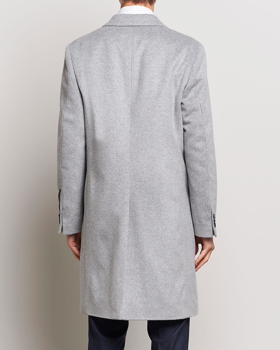 Herren | Jacken | Oscar Jacobson | Shaw Wool/Cashmere Coat Light Grey