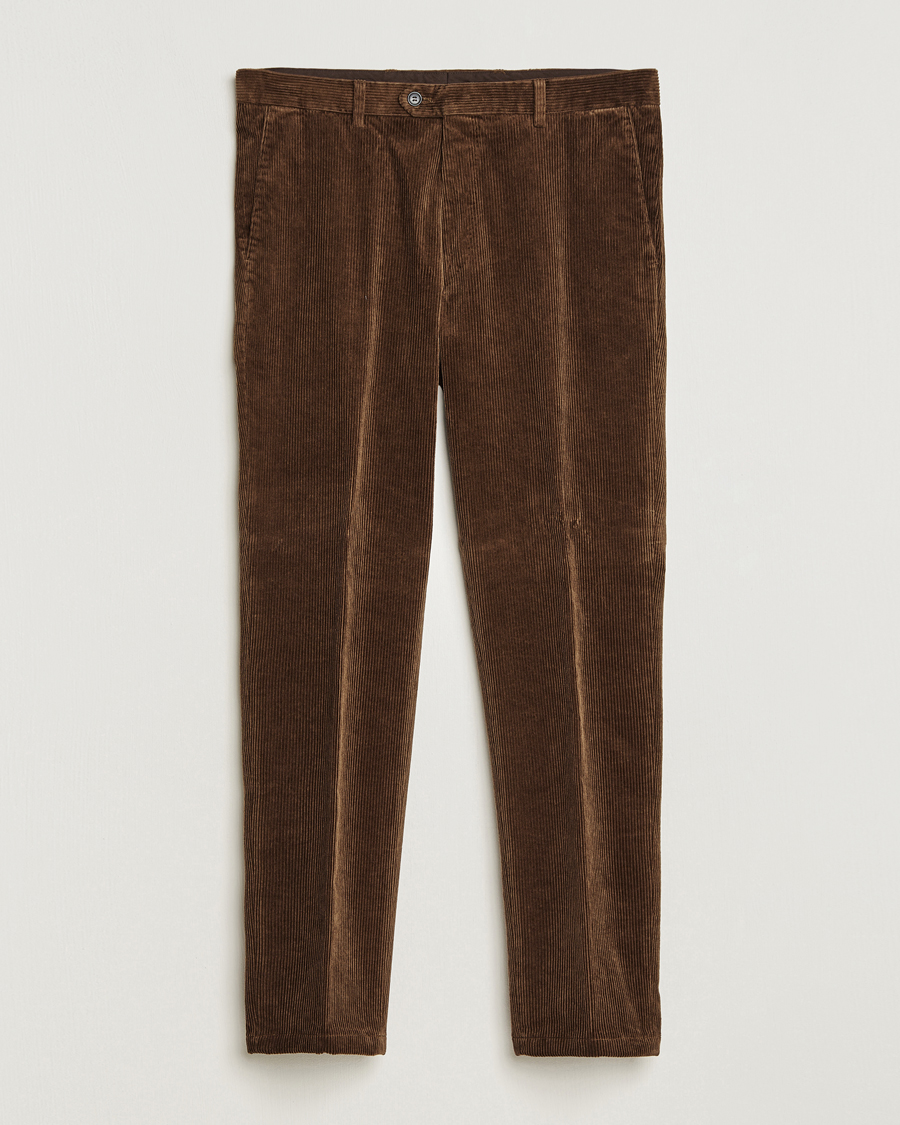 Herren | Hosen | Oscar Jacobson | Denz Corduroy Trousers Camel