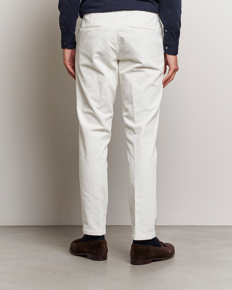 Herren | Hosen | Oscar Jacobson | Denz Corduroy Trousers White
