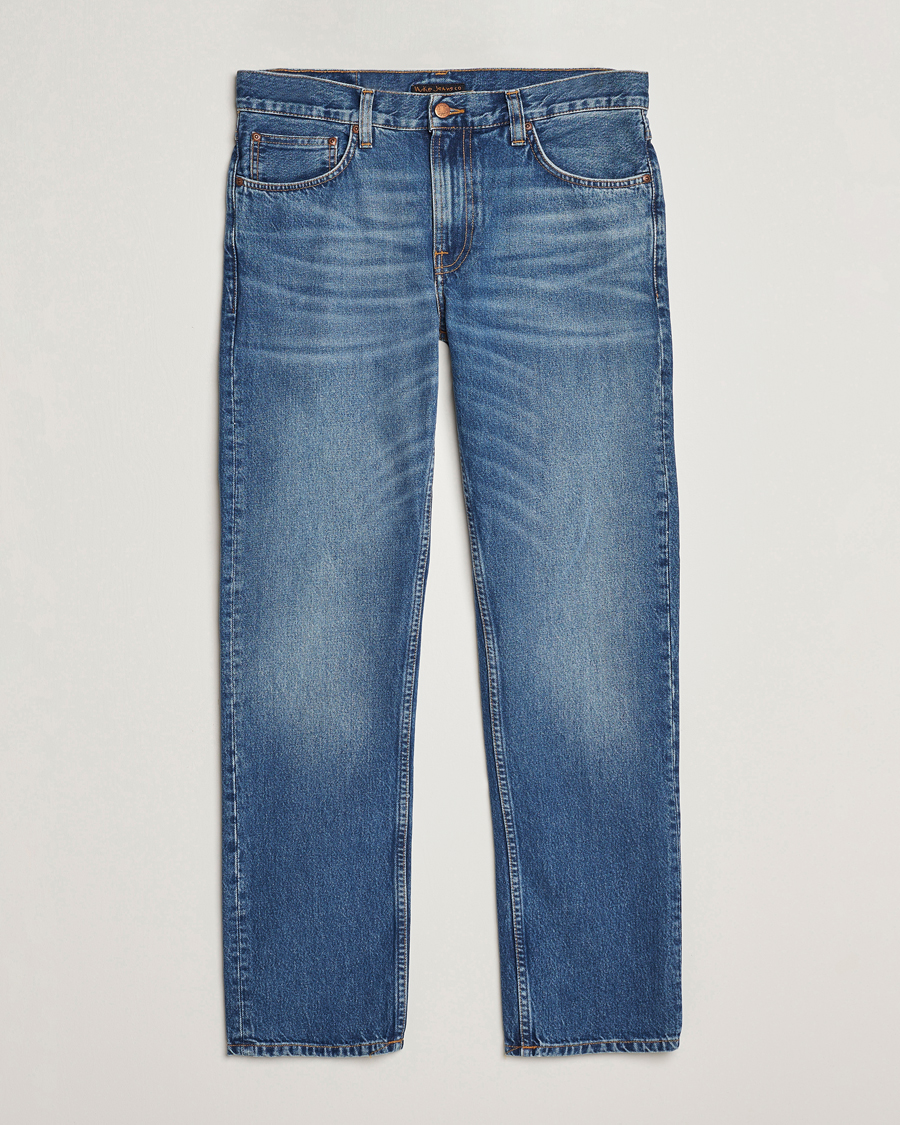 Herren | Jeans | Nudie Jeans | Gritty Jackson Jeans Blue Traces