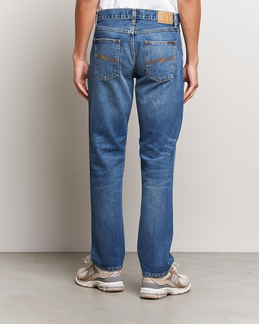 Herren | Jeans | Nudie Jeans | Gritty Jackson Jeans Blue Traces