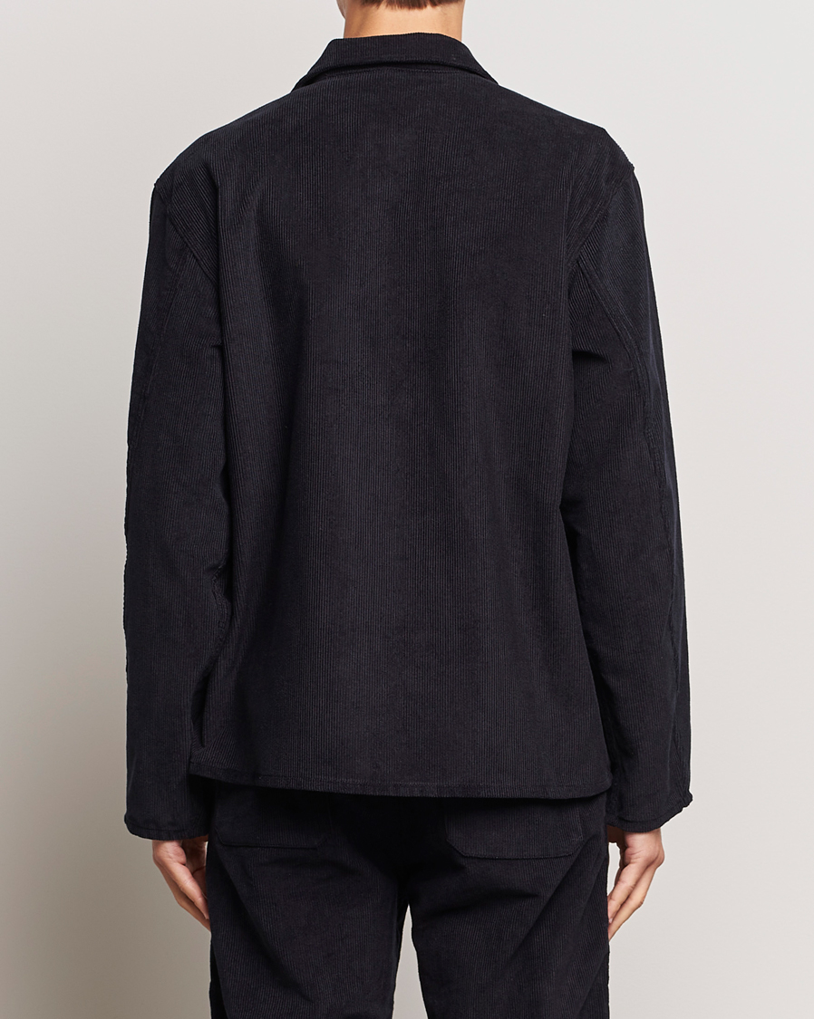Herren | Hemden | Nudie Jeans | Buddy Corduroy Overshirt Navy
