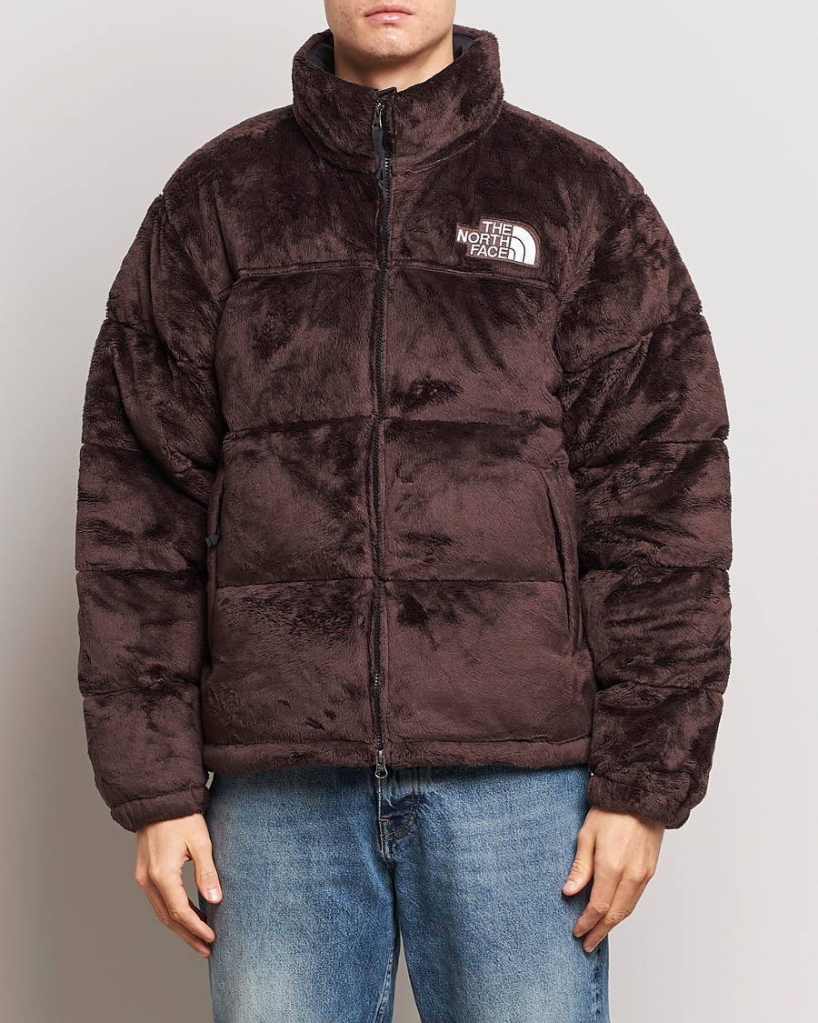 Herren | Jacken | The North Face | 1996 Retro Nuptse Fleece Velour Jacket Coal Brown