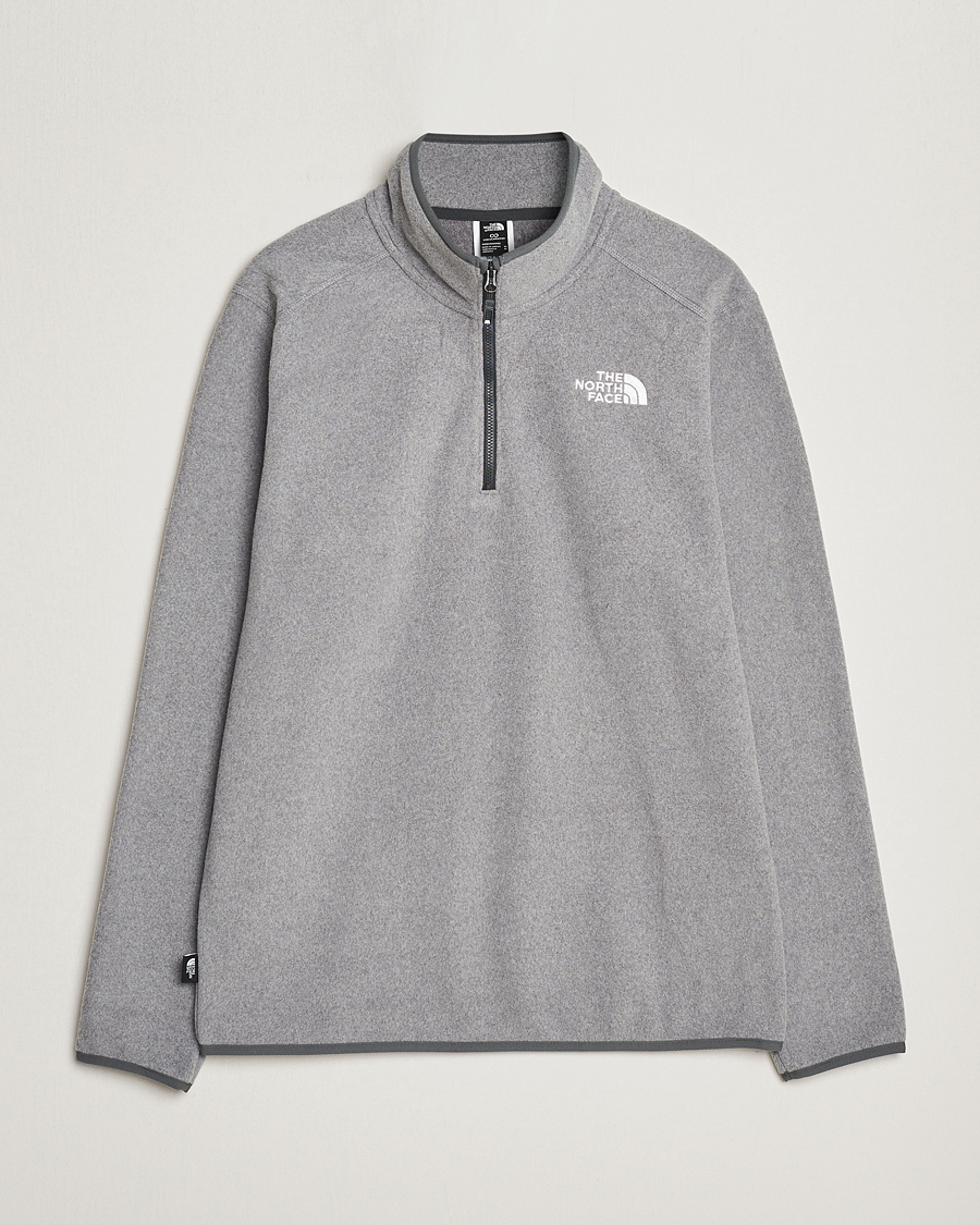 Herren | Pullover | The North Face | 100 Glacier 1/4 Zip Grey Heather