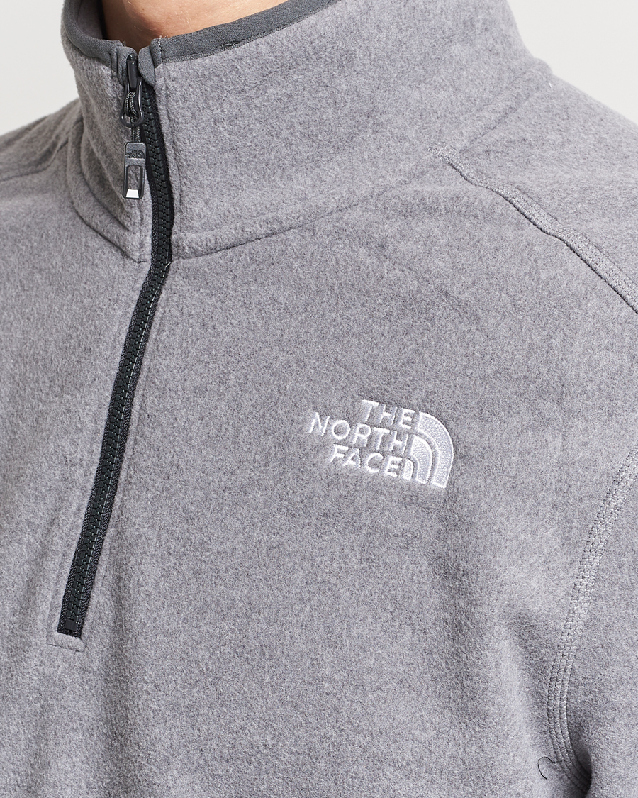 Herren | Pullover | The North Face | 100 Glacier 1/4 Zip Grey Heather