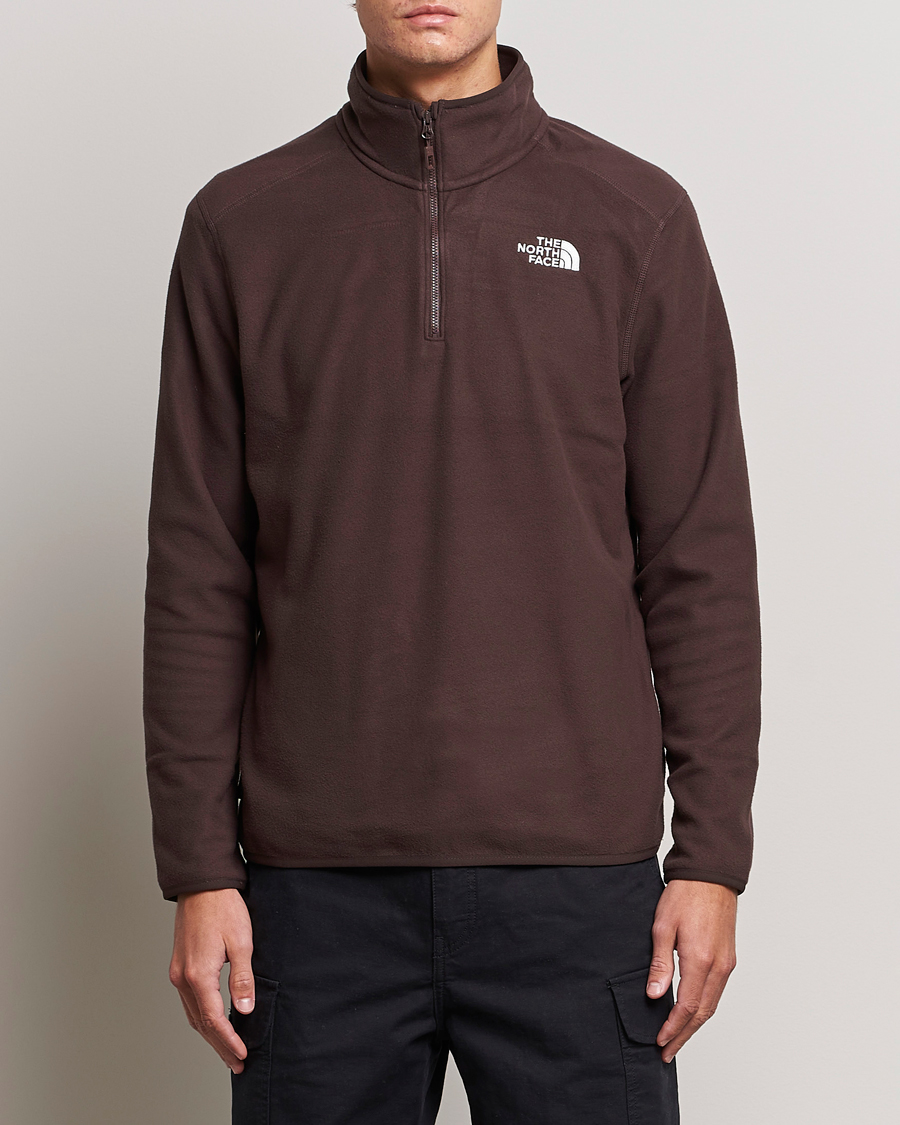 Herren | Pullover | The North Face | 100 Glacier 1/4 Zip Coal Brown