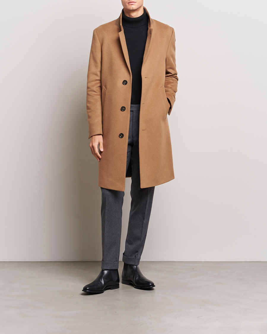 Herren | Jacken | Oscar Jacobson | Shaw Wool/Cashmere Coat Camel