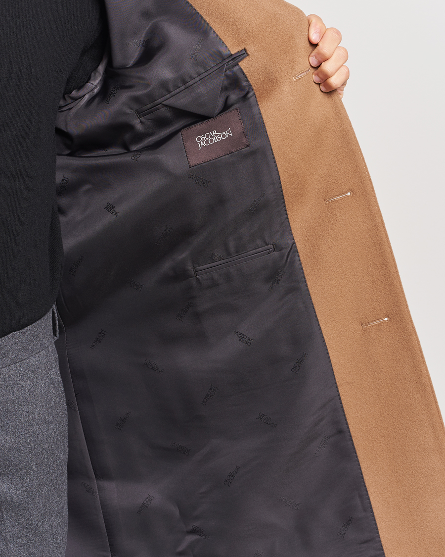 Herren | Jacken | Oscar Jacobson | Shaw Wool/Cashmere Coat Camel