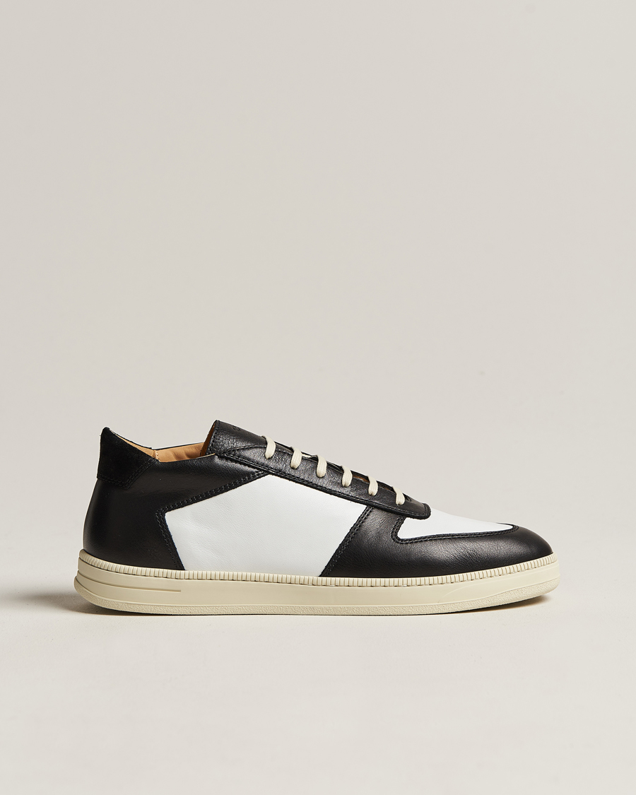 Herren | CQP Cingo Leather Sneaker Black/White | CQP | Cingo Leather Sneaker Black/White