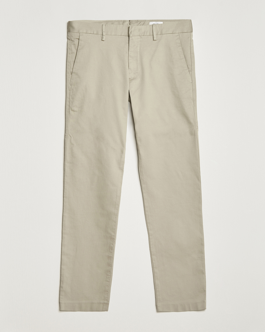Herren | Hosen | NN07 | Theo Regular Fit Stretch Chinos Fog