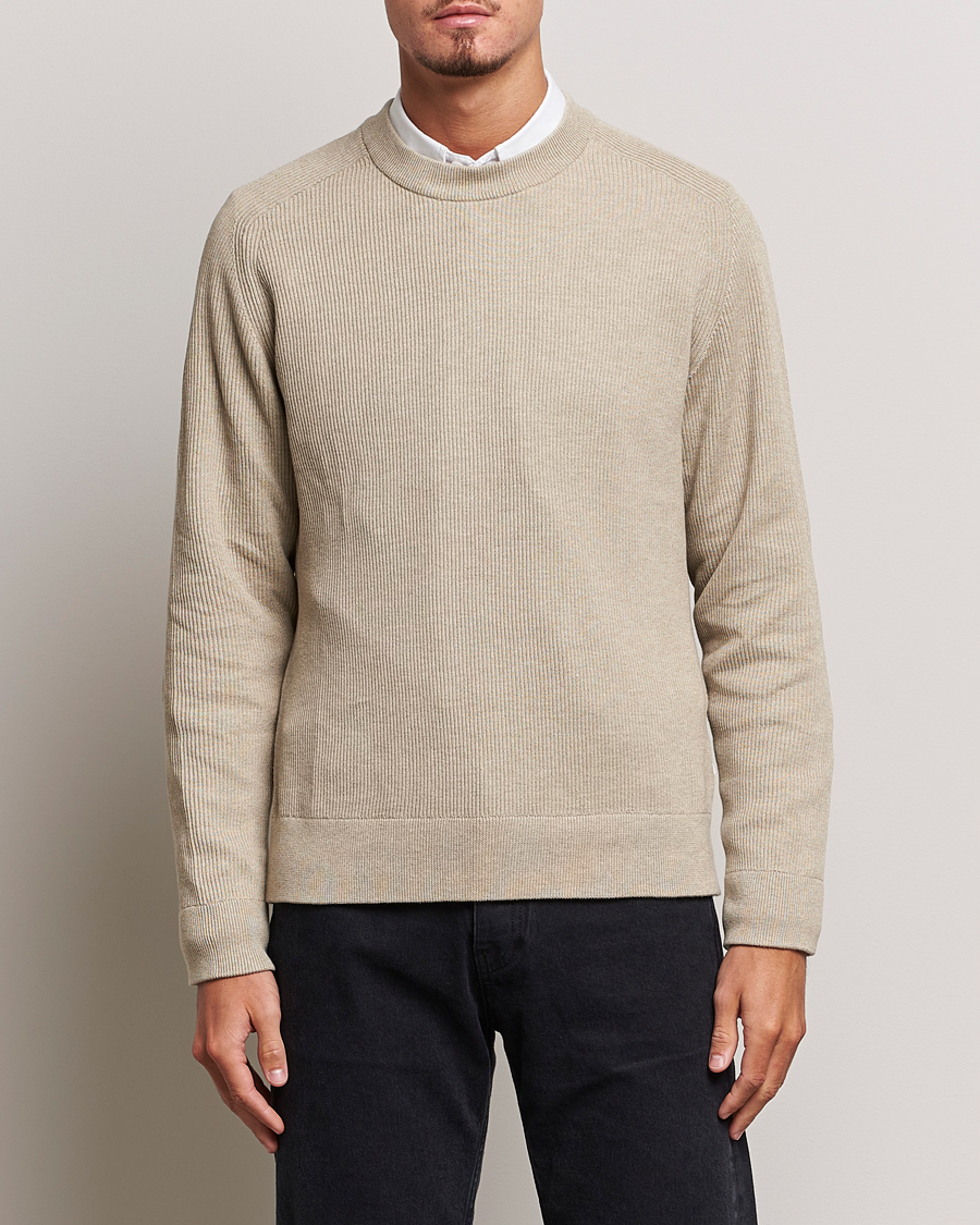 Herren | Strickpullover | NN07 | Kevin Cotton Knitted Sweater Khaki