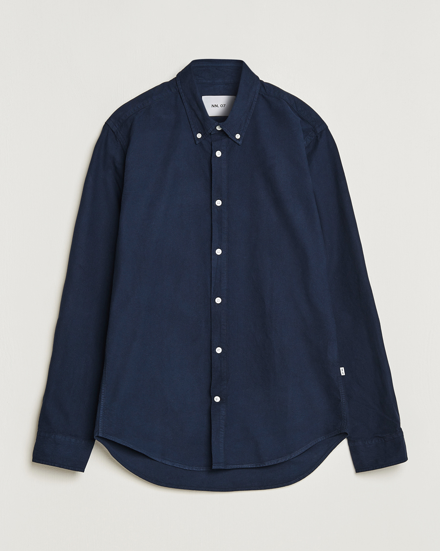 Herren | Hemden | NN07 | Arne Button Down Oxford Shirt Navy Blue