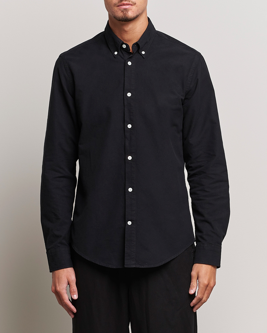 Herren | Oxfordhemden | NN07 | Arne Button Down Oxford Shirt Black