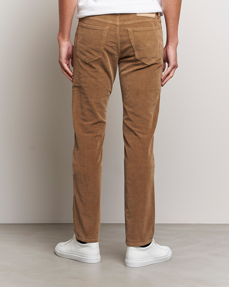 Herren | Hosen | Jacob Cohën | Bard 5-Pocket Corduroy Trousers Beige