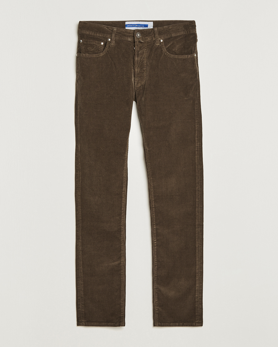 Herren | Hosen | Jacob Cohën | Bard 5-Pocket Corduroy Trousers Brown