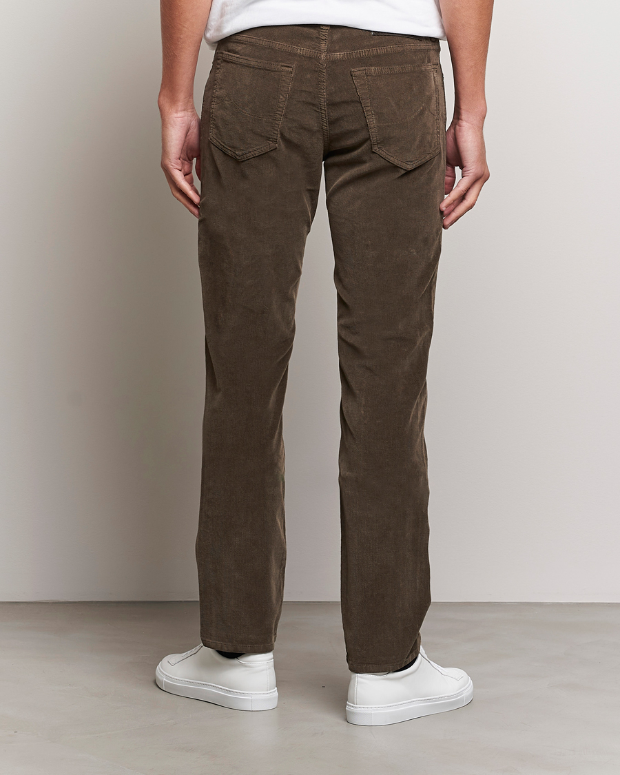 Herren | Hosen | Jacob Cohën | Bard 5-Pocket Corduroy Trousers Brown