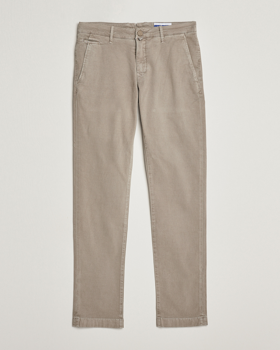 Herren | Hosen | Jacob Cohën | Bobby Cotton Chinos Light Brown
