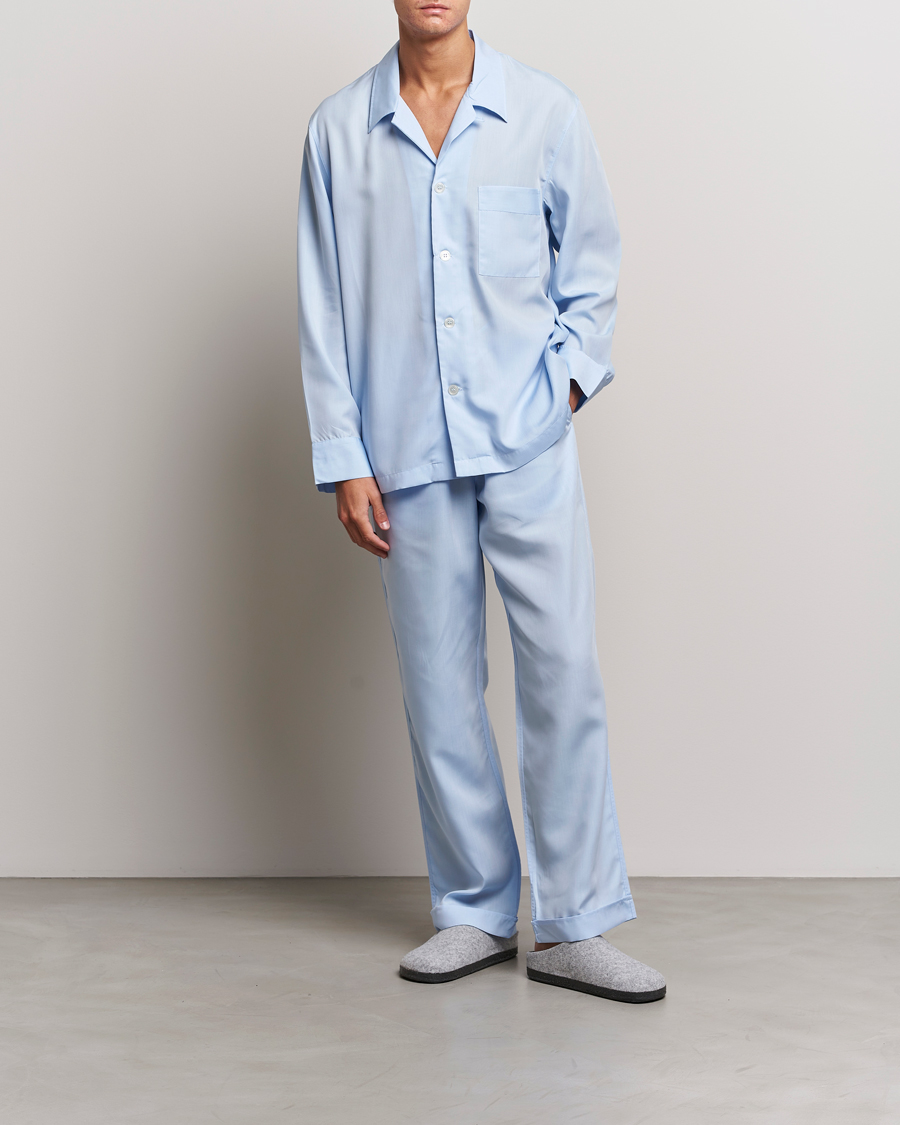 Herren | Schlafanzüge & Bademäntel | CDLP | Pyjama Trousers Sky Blue