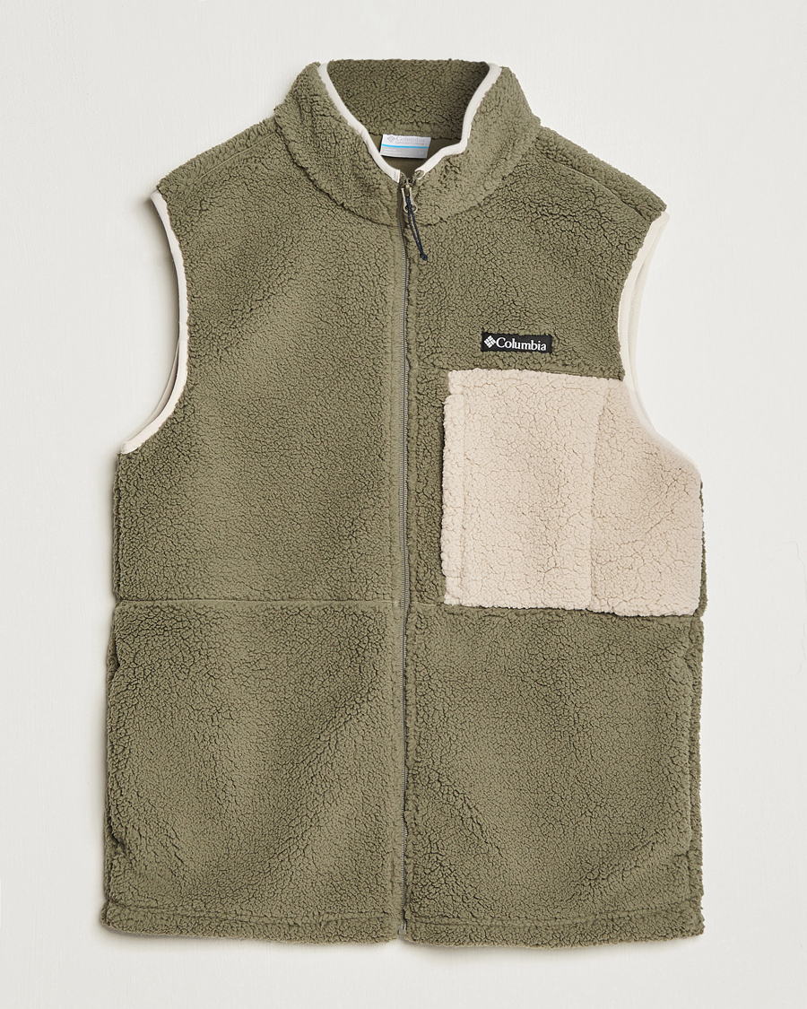 Herren | Pullover | Columbia | Mountainside Heavyweight Fleece Vest Stone Green
