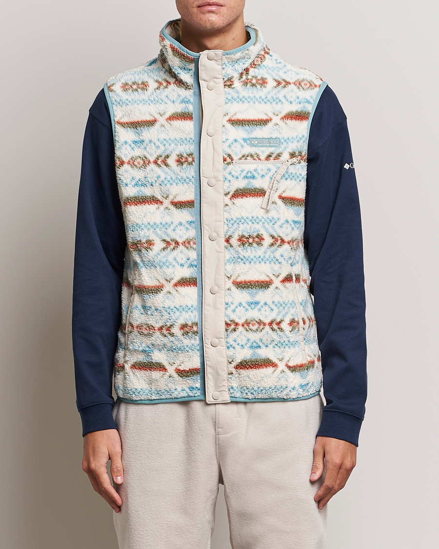 Herren | Pullover | Columbia | Helvetia Fleece Vest Stone Blue