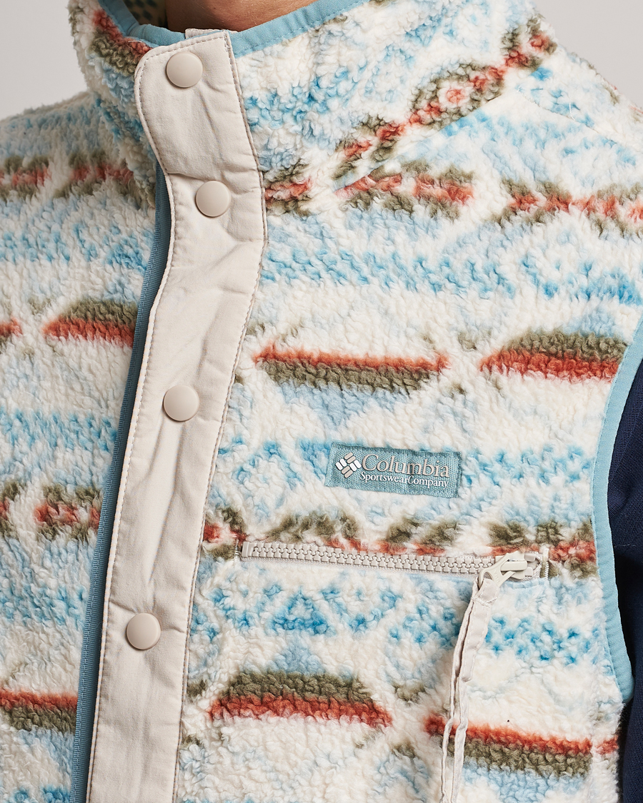 Herren | Pullover | Columbia | Helvetia Fleece Vest Stone Blue